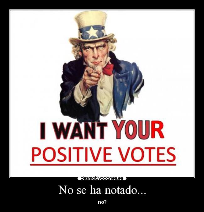 No se ha notado... - no?