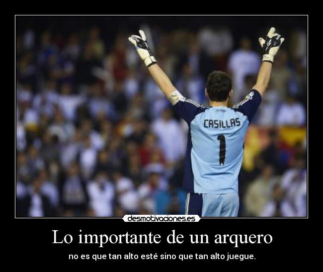 Lo importante de un arquero - 