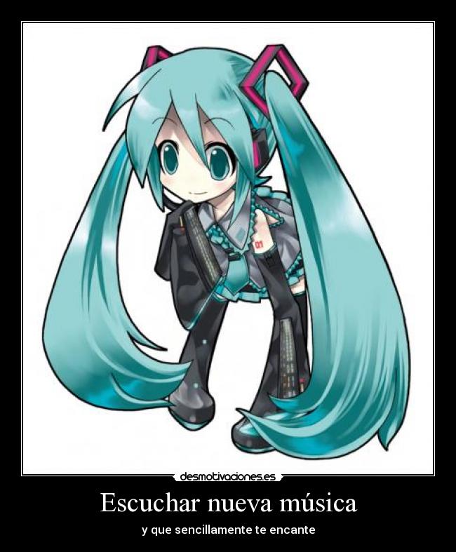 carteles musica clara vocaloid miku desmotivaciones