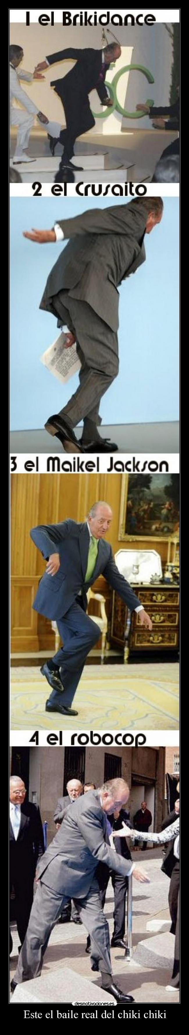 Este el baile real del chiki chiki -