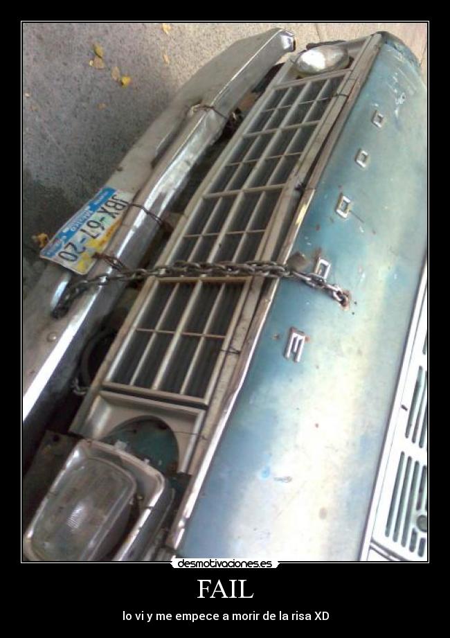 FAIL - lo vi y me empece a morir de la risa XD