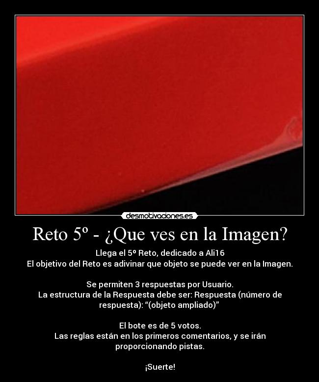 Reto 5º - ¿Que ves en la Imagen? - 