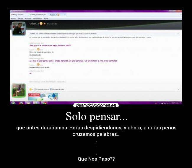 Solo pensar... - 