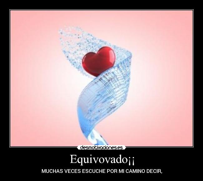 Equivovado¡¡ -