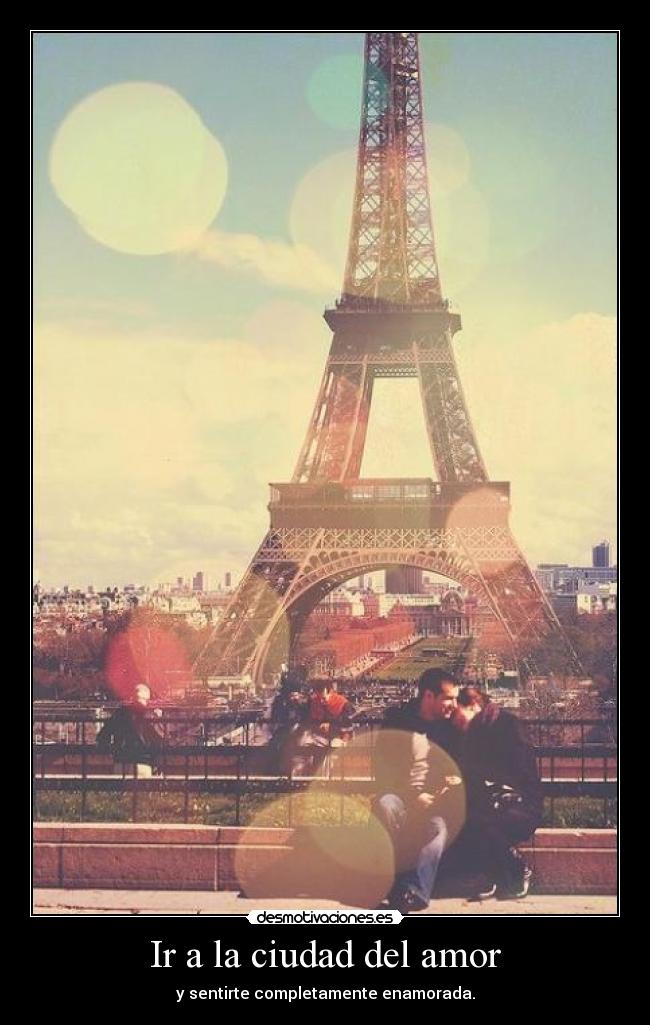 Ir a la ciudad del amor - 
