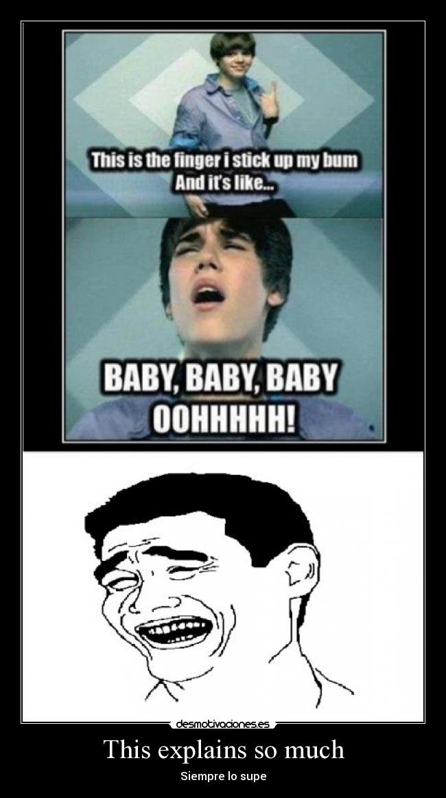 This explains so much - Siempre lo supe