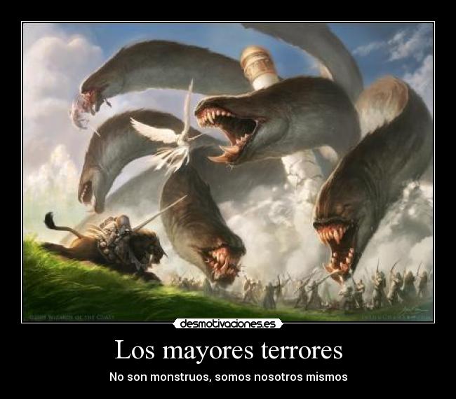 Los mayores terrores -