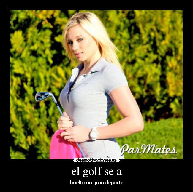el golf se a -