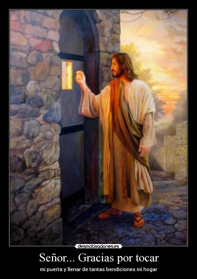Señor... Gracias por tocar -