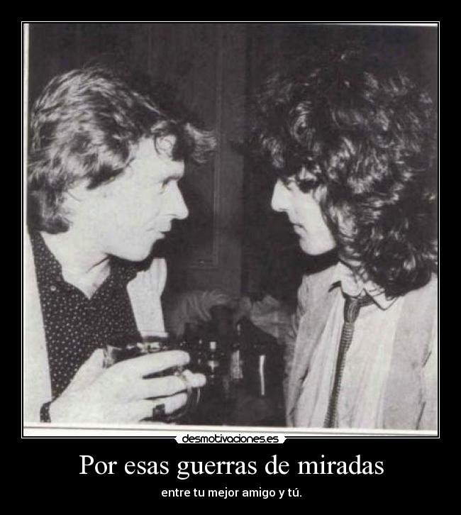 carteles tenyearsgone jimmy page guerra miradas desmotivaciones