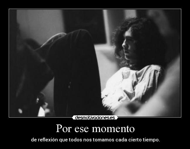 carteles tenyearsgone jimmy page pensando desmotivaciones