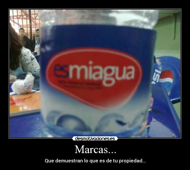 Marcas... -