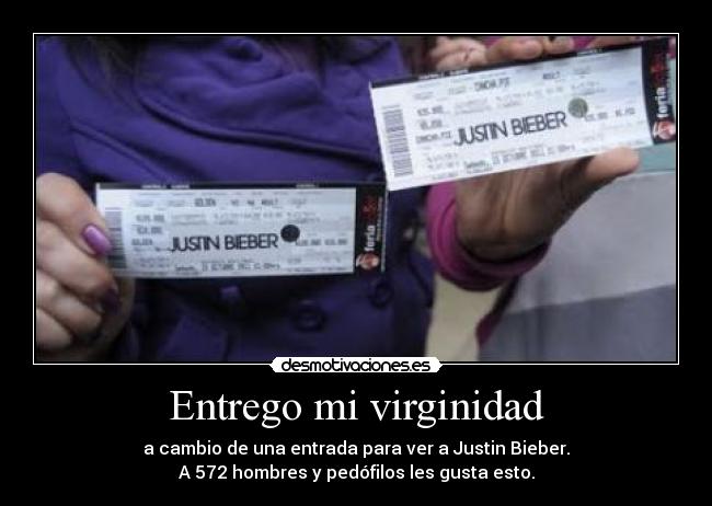 Entrego mi virginidad -