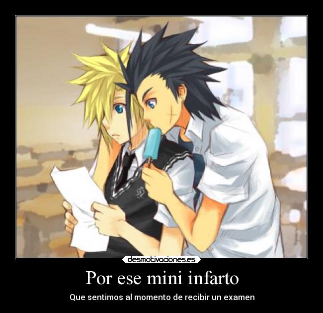 carteles examen mini infarto epic win desmotivaciones