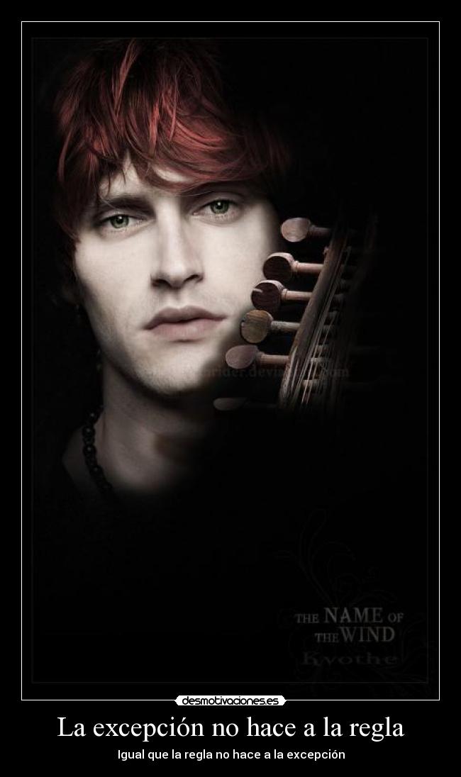 La excepción no hace a la regla - Igual que la regla no hace a la excepción