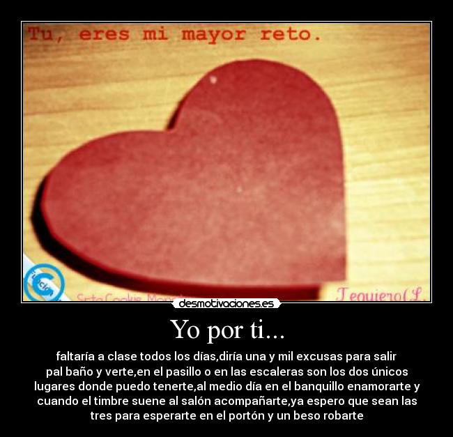 Yo por ti... - 