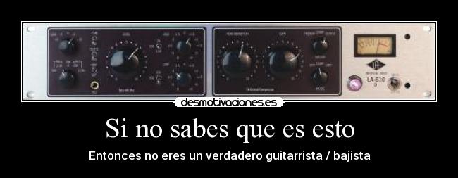 Si no sabes que es esto - 