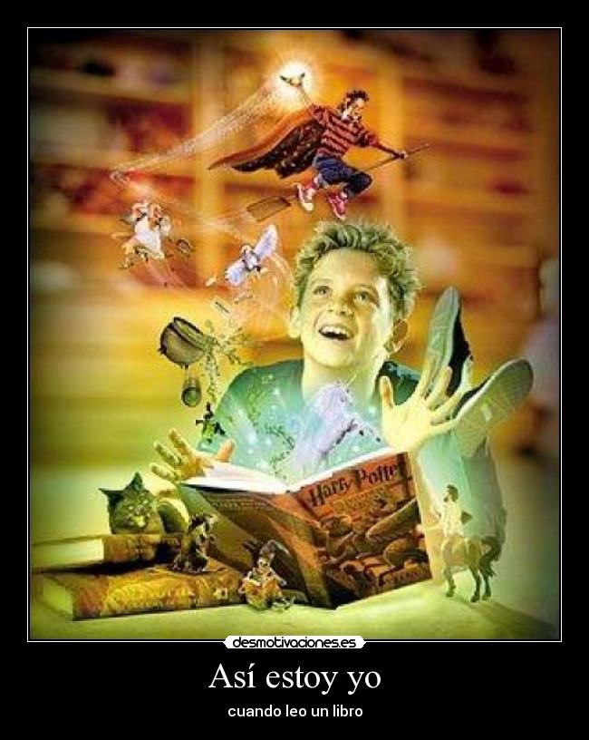 Así estoy yo - cuando leo un libro