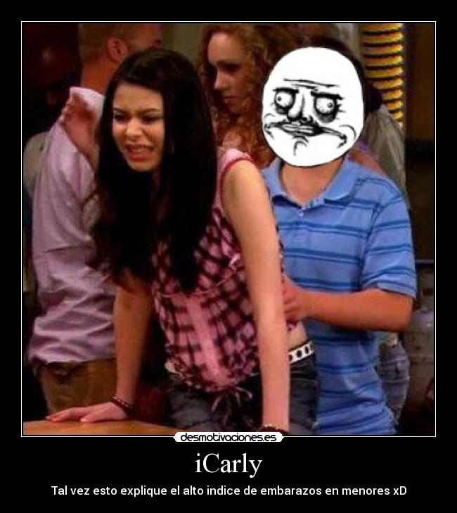 iCarly - Tal vez esto explique el alto indice de embarazos en menores xD