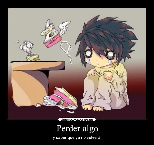 Perder algo - 