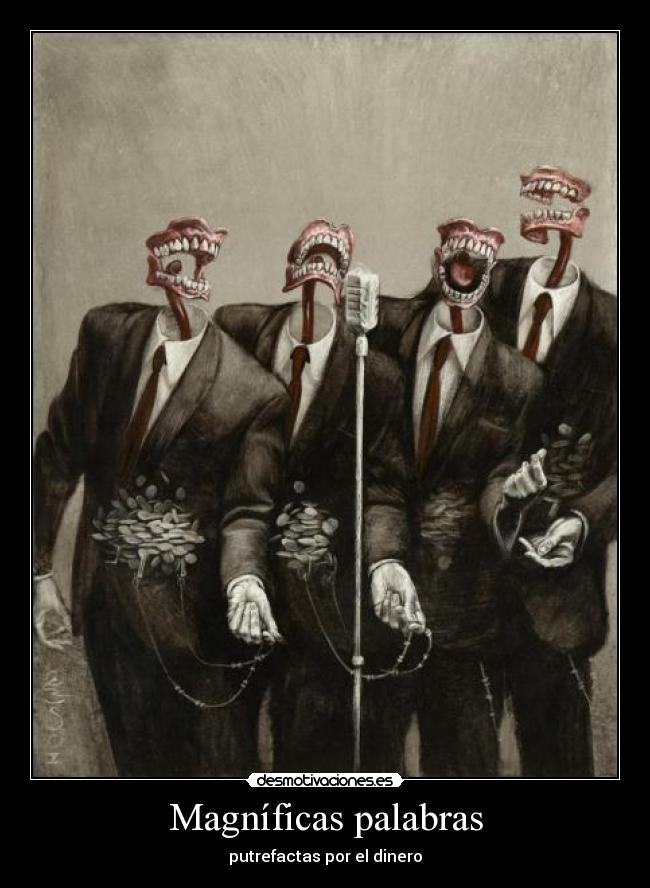 carteles artistas musicos represion dinero capitalismo nart desmotivaciones