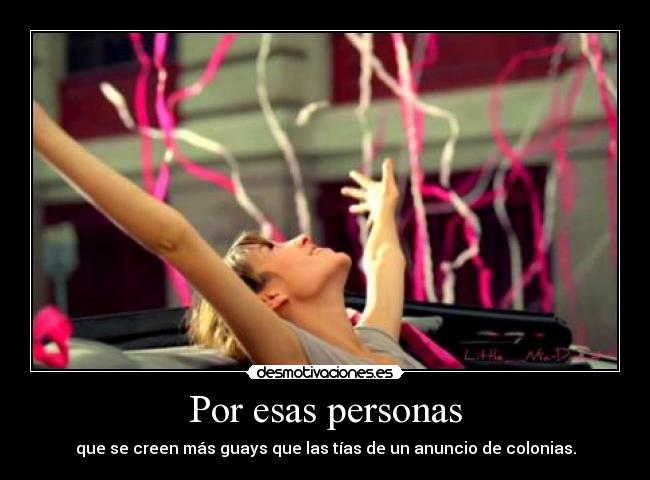 Por esas personas - 