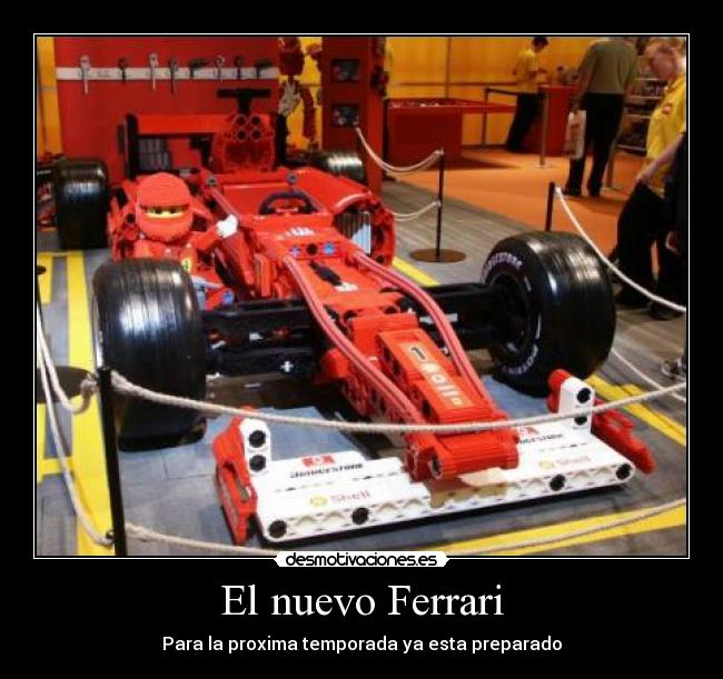 El nuevo Ferrari - Para la proxima temporada ya esta preparado