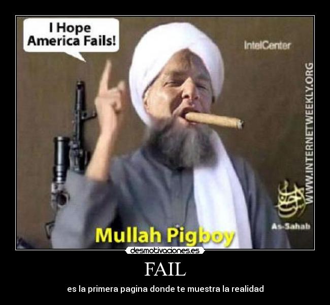 FAIL - es la primera pagina donde te muestra la realidad