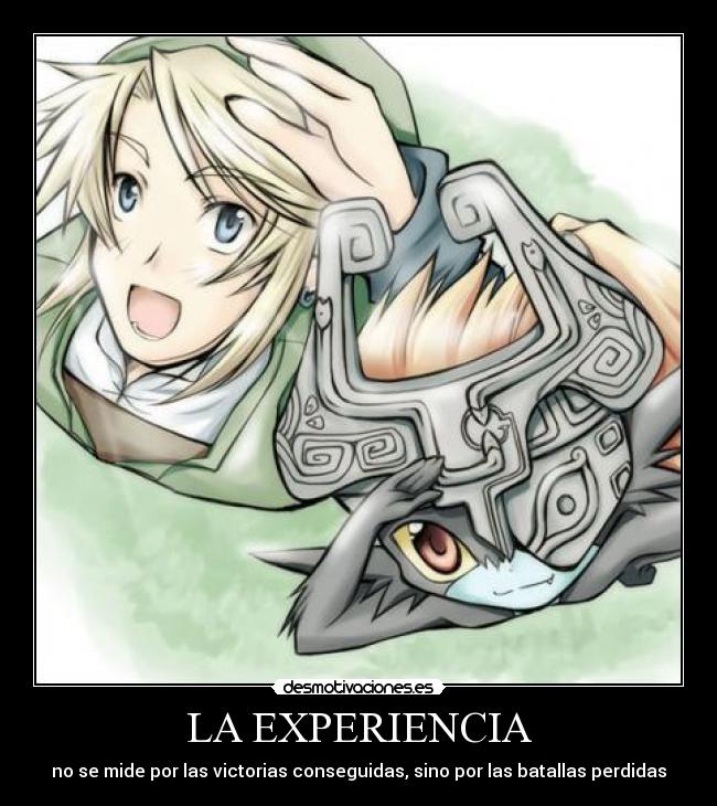 LA EXPERIENCIA - no se mide por las victorias conseguidas, sino por las batallas perdidas