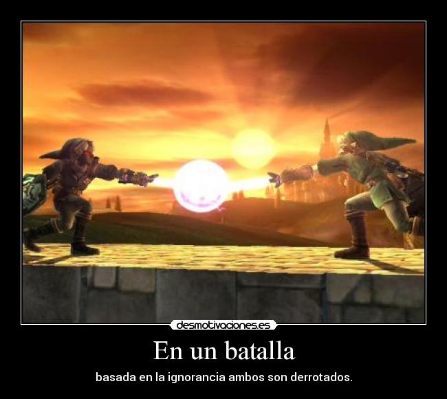 En un batalla - 