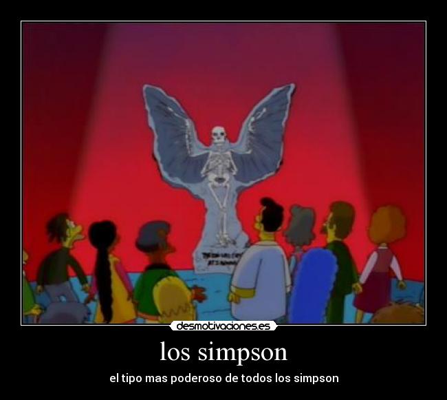 los simpson - el tipo mas poderoso de todos los simpson
