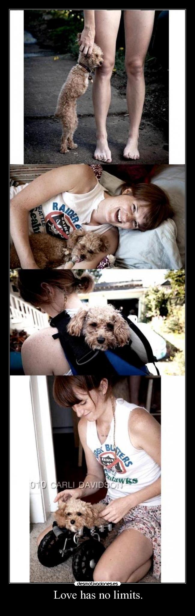 Love has no limits. - 