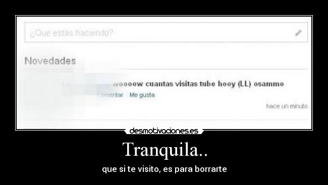 Tranquila.. - 