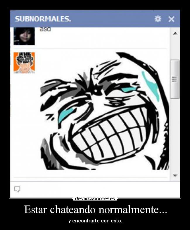 Estar chateando normalmente... - 