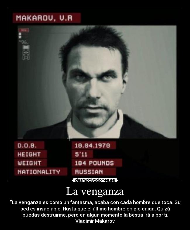 La venganza -
