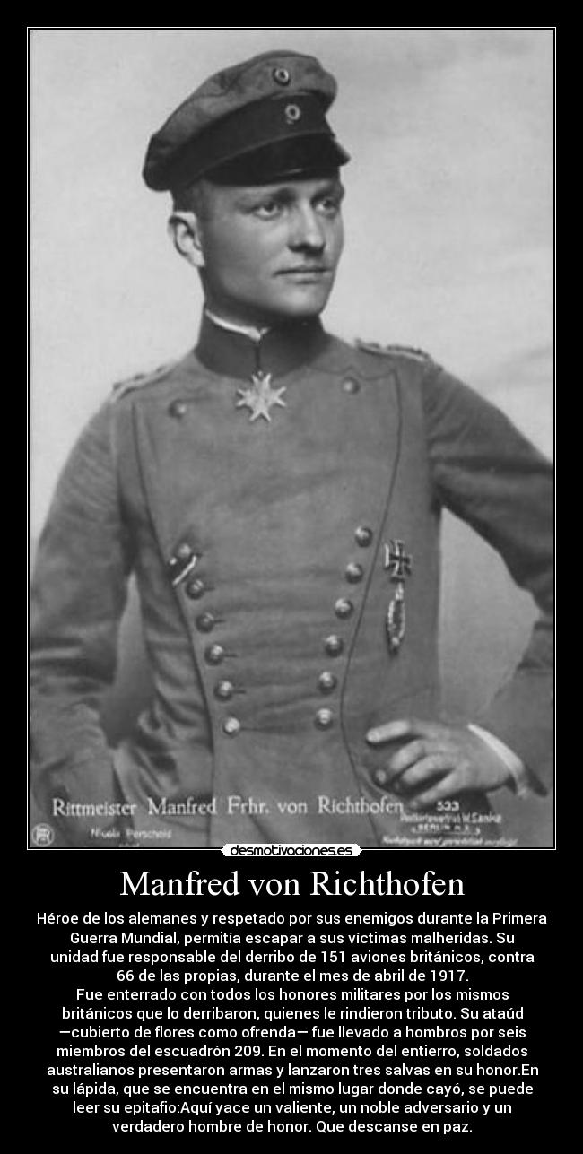 Manfred von Richthofen -