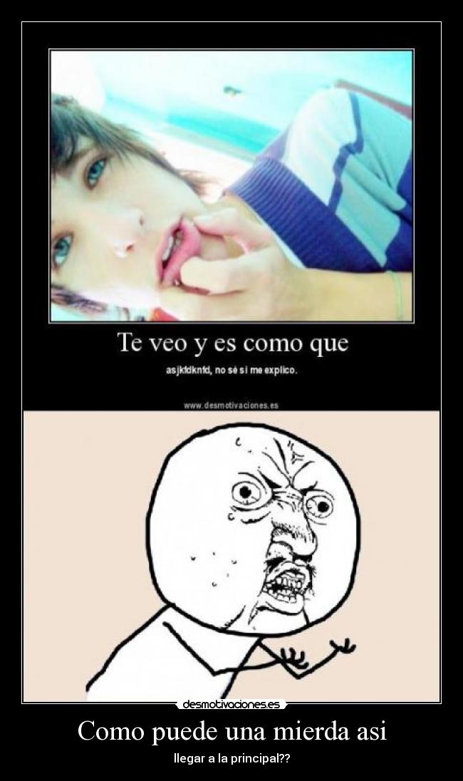 Como puede una mierda asi - llegar a la principal??