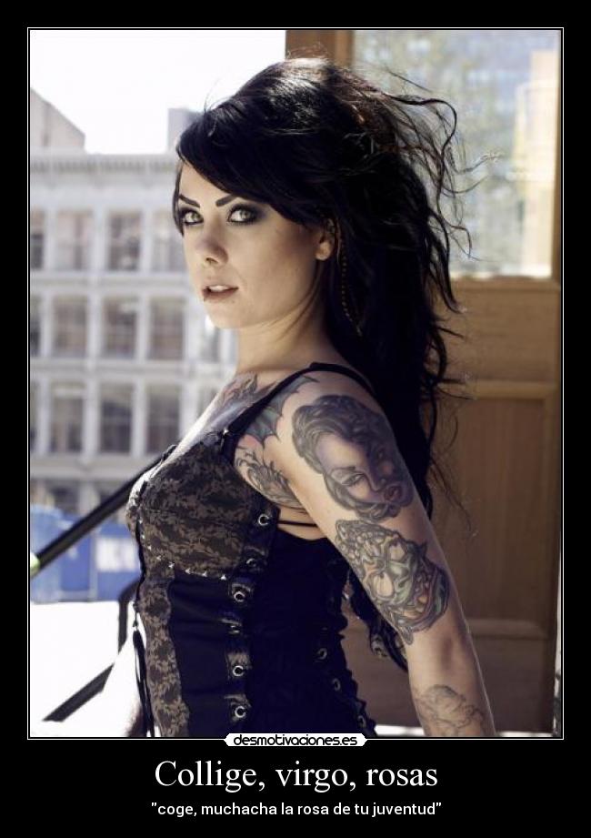 Collige, virgo, rosas - coge, muchacha la rosa de tu juventud