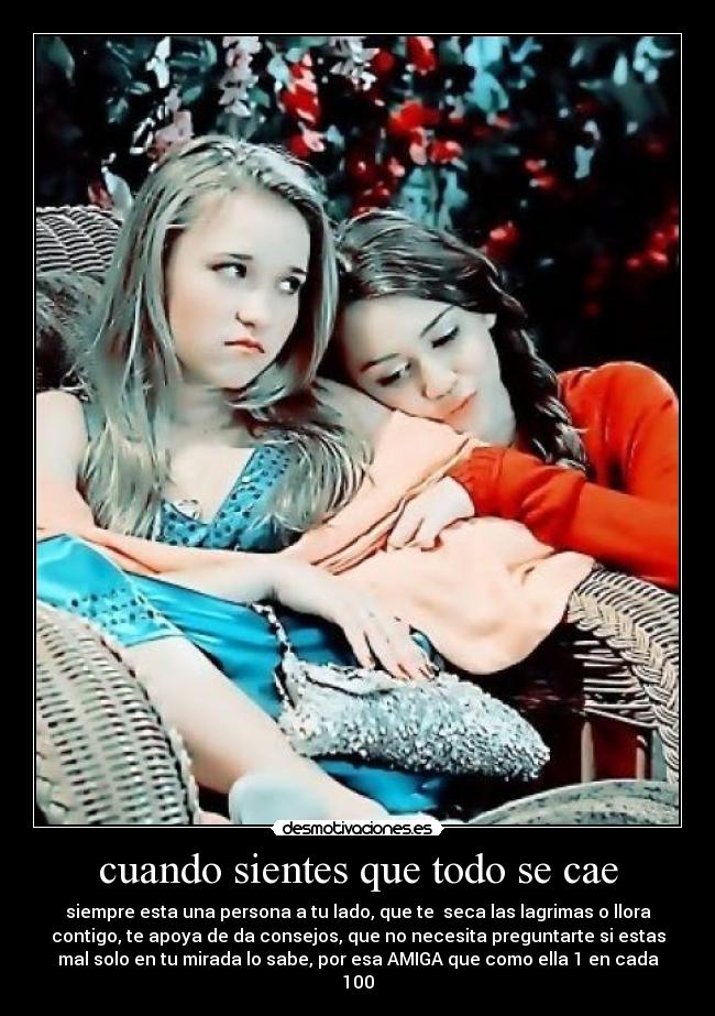 cuando sientes que todo se cae -