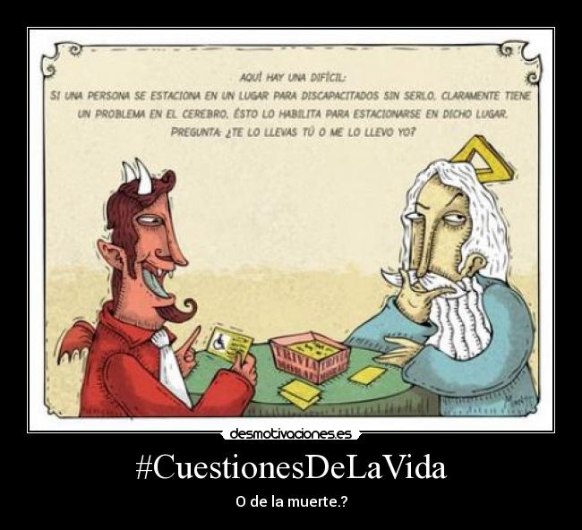 #CuestionesDeLaVida - 