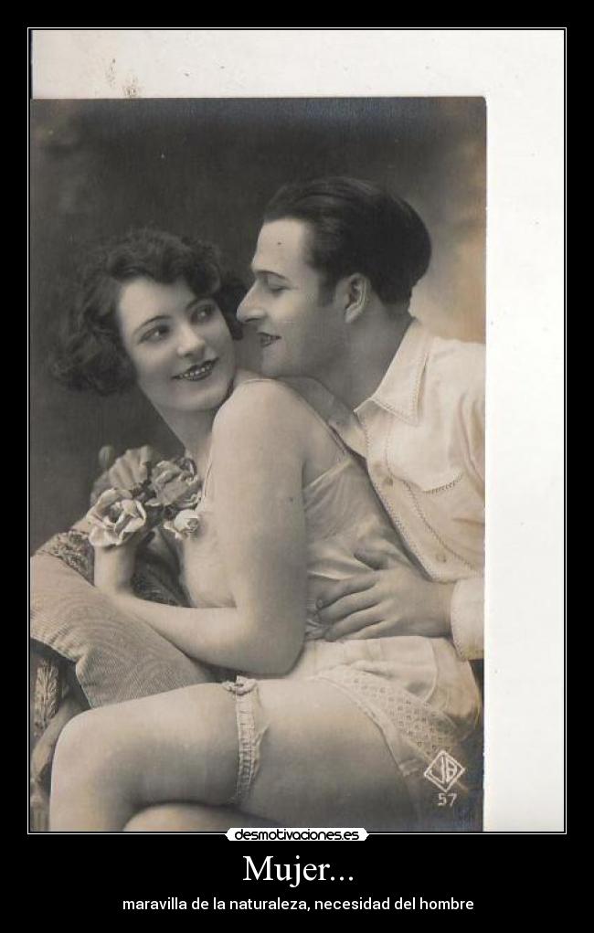 Mujer... -