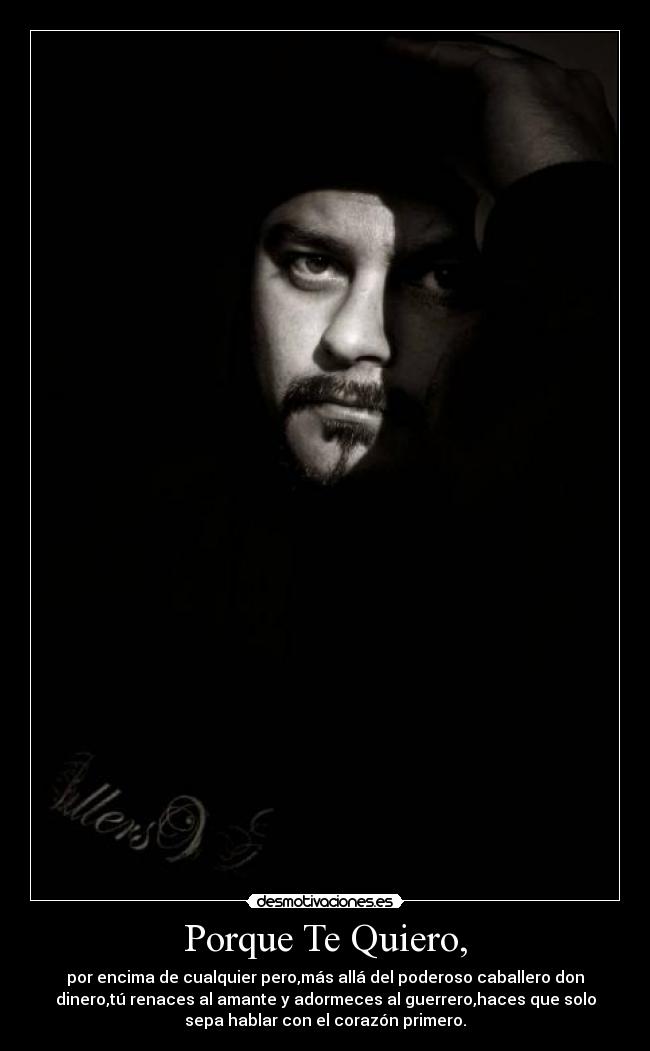 Porque Te Quiero, -