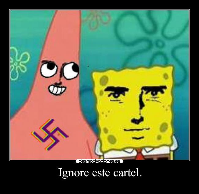 Ignore este cartel. -