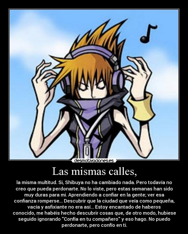 Las mismas calles, - 