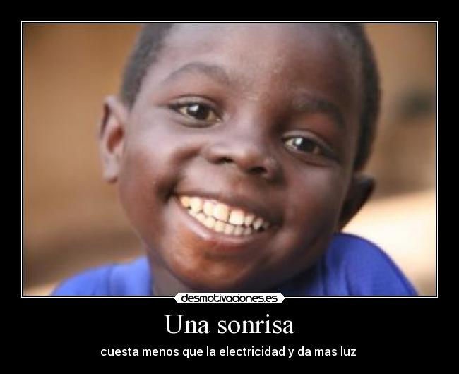 Una sonrisa - 