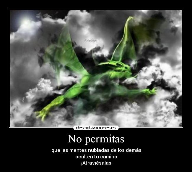 No permitas -