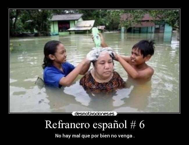Refranero español # 6 - 