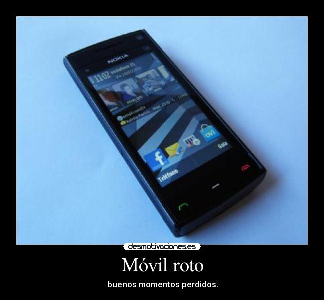 Móvil roto - 