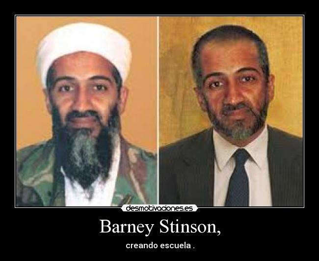 Barney Stinson, - creando escuela .