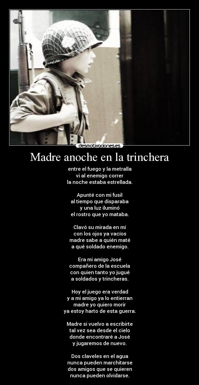 Madre Anoche En La Trinchera Desmotivaciones desmotivaciones es